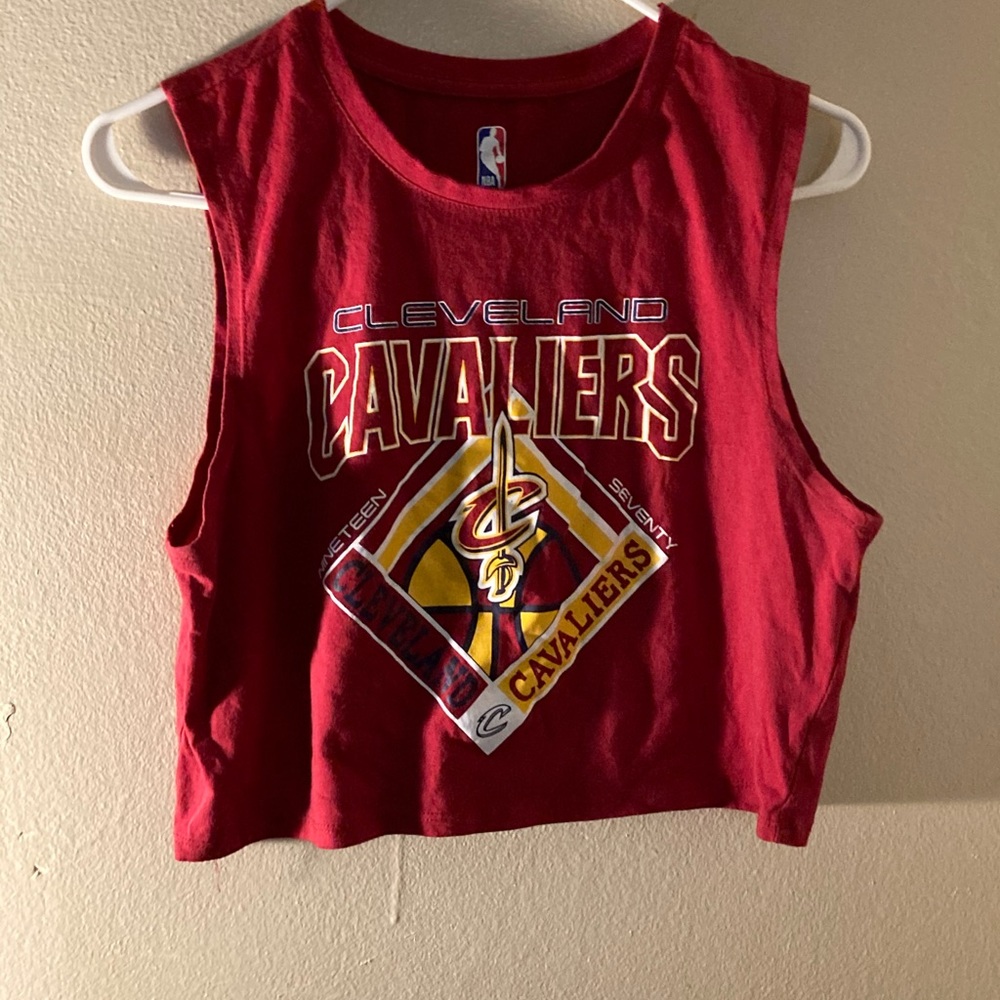 Cleveland cavaliers crop top